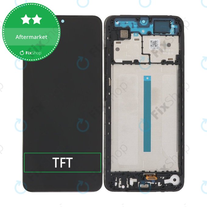Xiaomi Redmi A5 4G - LCD zaslon + steklo na dotik + okvir 171mm (Black) TFT