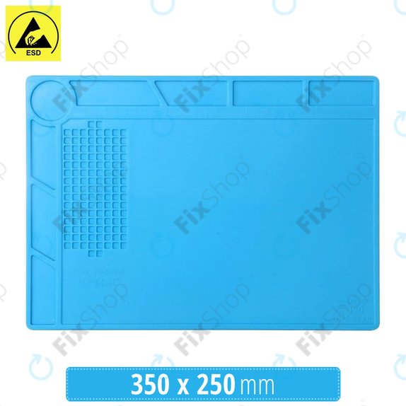 ESD Antistatična, toplotno odporna silikonska podloga - 35 x 25 cm