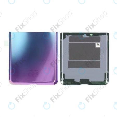 Samsung Galaxy Z Flip F700N - Pokrov baterije (spodaj) (Mirror Purple) - GH82-22204B Genuine Service Pack