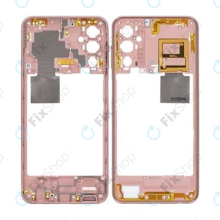 Samsung Galaxy M23 5G M236B - srednji okvir (oranžna bakrena) - GH98-47400B Genuine Service Pack