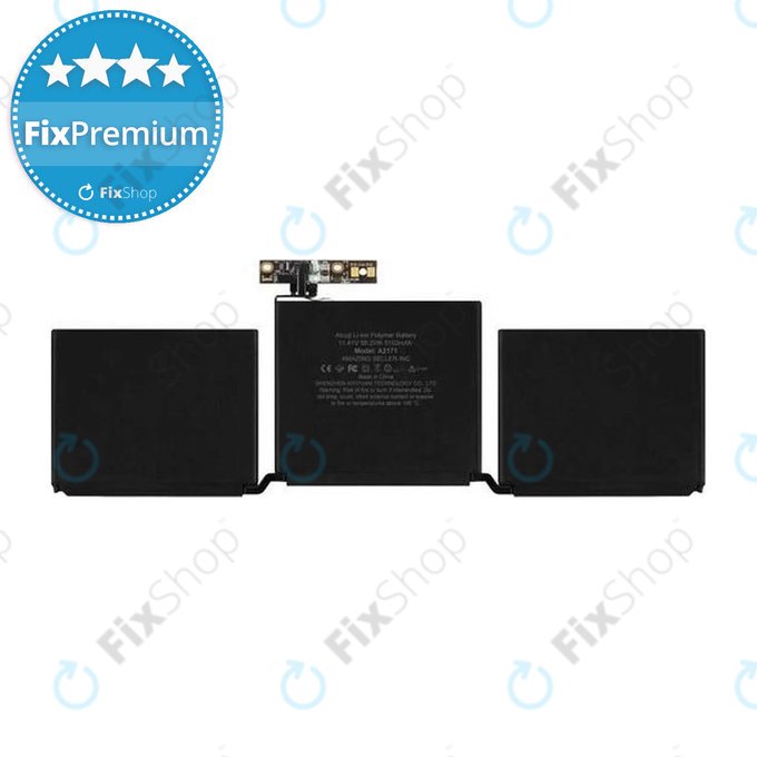 Apple MacBook Pro 13" A2159 (2019), A2289 (2020), A2338 (2020) - Baterija A2171 5100mAh FixPremium