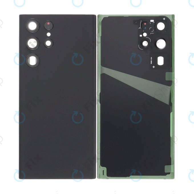 Samsung Galaxy S22 Ultra S908B - Pokrov baterije komplet (Phantom Black)