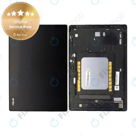 Asus ZenPad 10 Z301M (P028) - LCD zaslon + steklo na dotik + okvir (Gray - Silver) - 90NP0283-R20010 Genuine Service Pack
