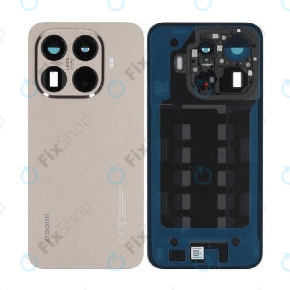 Pokrov baterije za Xiaomi 15T Pro 5G, Mocha Gold, 5600090O12U00, Genuine Service Pack