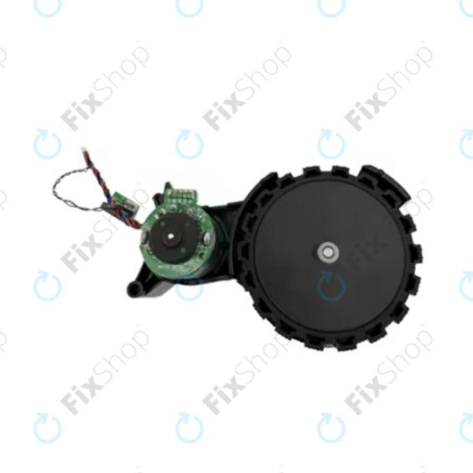 Xiaomi Robot Vacuum X10, Dreame Z10 Pro, L10 Plus, D10 Plus - Kolo z Motorjem (Levo) (Črna)