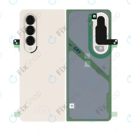 Samsung Galaxy Z Fold 4 F936B - Pokrov baterije (Beige) - GH82-29254C Genuine Service Pack