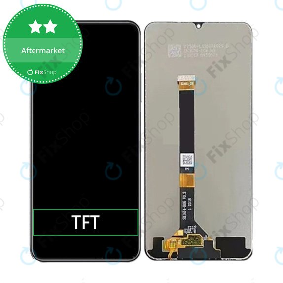 Realme C51 - LCD zaslon + steklo na dotik TFT
