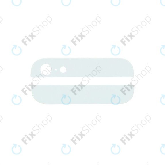 Apple iPhone 5 - zadnje steklene letve (bele)