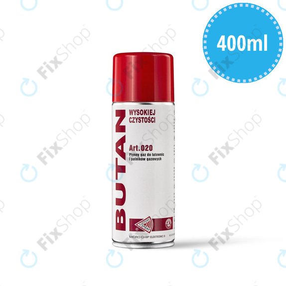 Butan visoke čistosti, 400 ml, sprej