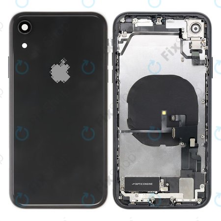 Apple iPhone XR - Zadnje ohišje z majhnimi deli (Black)