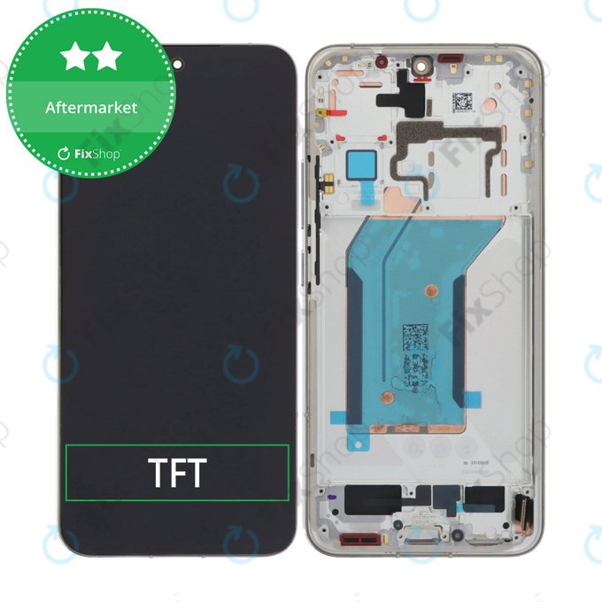 Xiaomi 14 23127PN0CC - LCD zaslon + steklo na dotik + okvir (White) TFT