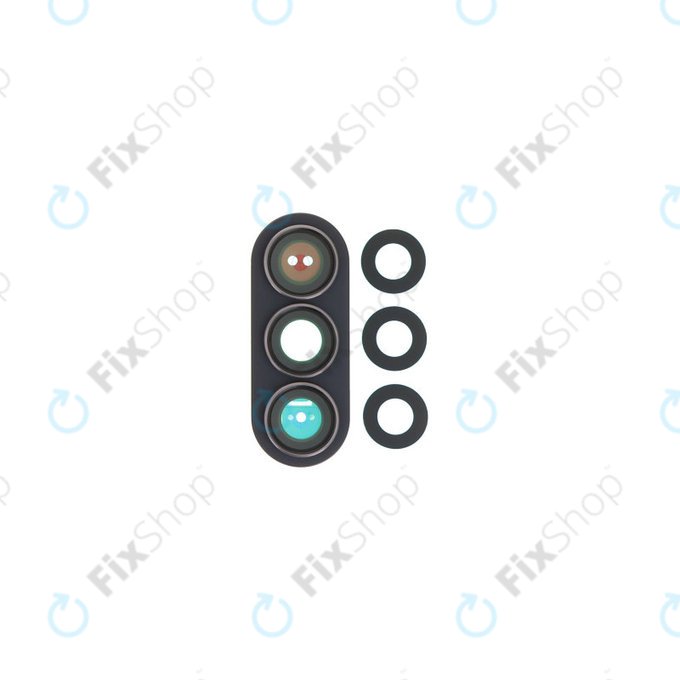 Samsung Galaxy Z Fold 7 F966B - Steklo zadnje kamere + okvir (Jetblack)