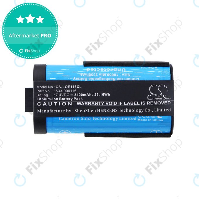 Baterija za Logitech UE Megaboom, 3400mAh, Li-Ion, 7.4V, 533-000116, HQ