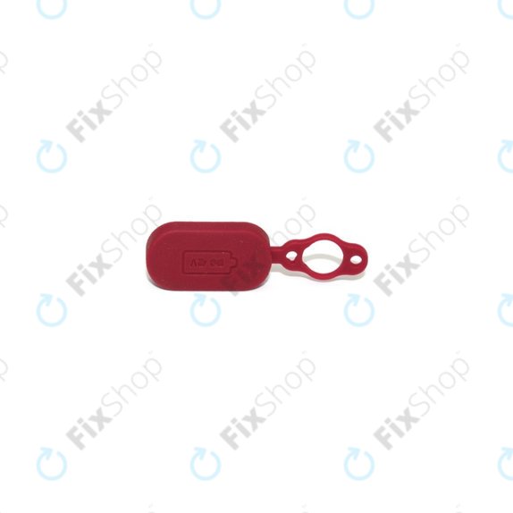 Xiaomi Mi Electric Scooter 1S, 2 M365, Essential, Pro, Pro 2 - Dekorativni pokrov za priključek za polnjenje (Red)