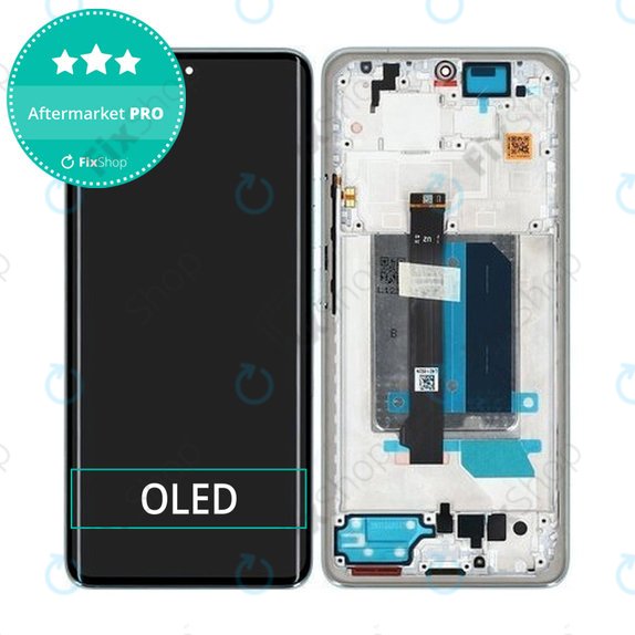 Xiaomi Redmi Note 14 Pro+ 5G 24094RAD4G - LCD zaslon + steklo na dotik + okvir (Frost Blue) OLED