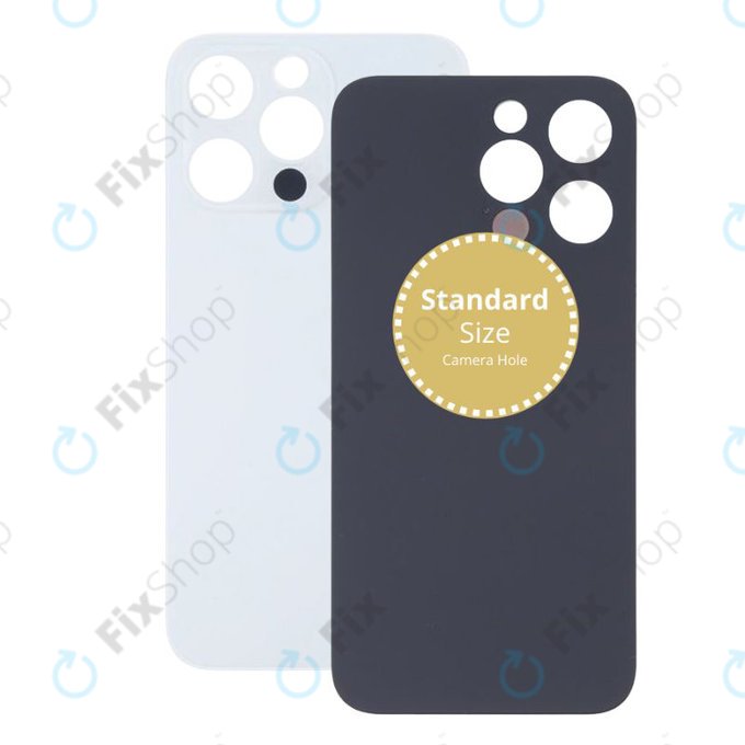 Apple iPhone 13 Pro - Steklo zadnjega ohišja (Silver)