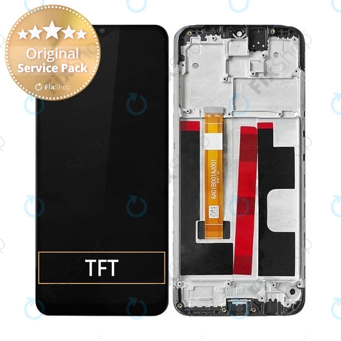 Oppo A9 (2020) - LCD zaslon + steklo na dotik + okvir - REF-OPPOA901 Genuine Service Pack