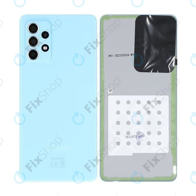 Samsung Galaxy A72 A725F, A726B - Pokrov baterije (Awesome Blue) - GH82-25448B, GH82-25449B Genuine Service Pack