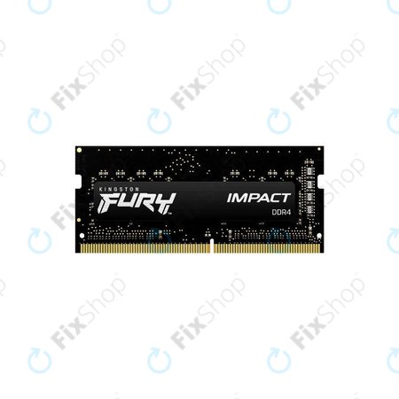 Kingston Fury Impact - Operacijski pomnilnik SO-DIMM 16GB DDR4 3200MHz - KF432S20IB/16 Genuine Service Pack