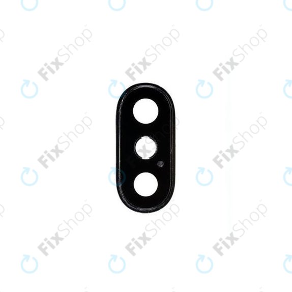 Apple iPhone XS - Steklo kamere z okvirjem (Space Gray)
