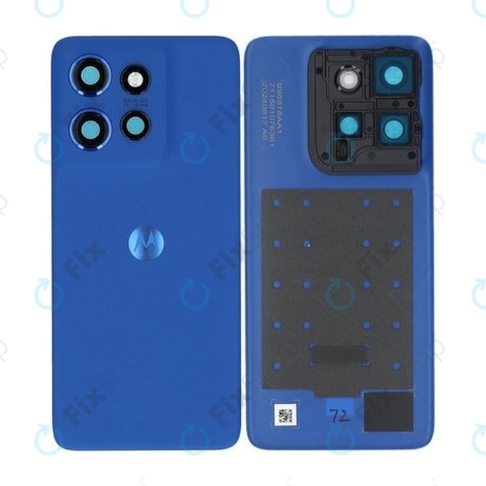 Motorola Edge 50 Neo - Pokrov baterije (Nautical Blue) - 5S58C28384 Genuine Service Pack