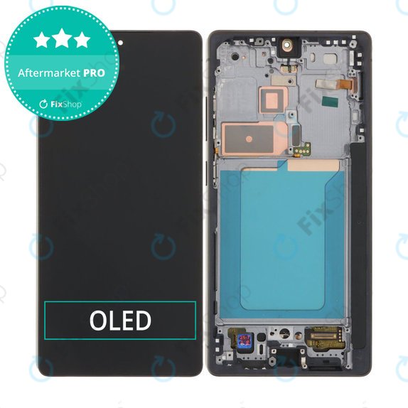 Samsung Galaxy S25 Ultra - LCD zaslon + steklo na dotik + okvir (Titanium Black) OLED