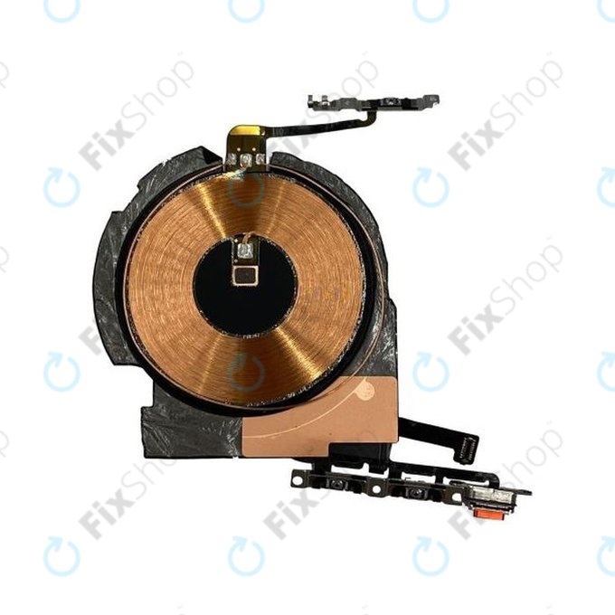 Apple iPhone 12, 12 Pro - Čip za brezžično polnjenje + Flex Cable Power + Gumbi za glasnost + NFC