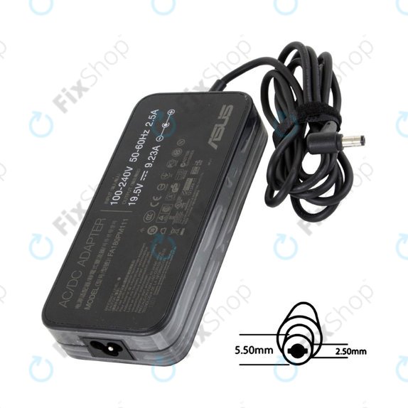 Polnilni adapter za Asus, B0A001-00260600, 180W, 19.5V, Genuine Service Pack