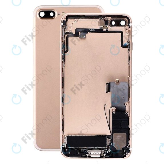 Apple iPhone 7 Plus - Zadnje ohišje z majhnimi deli (Gold)