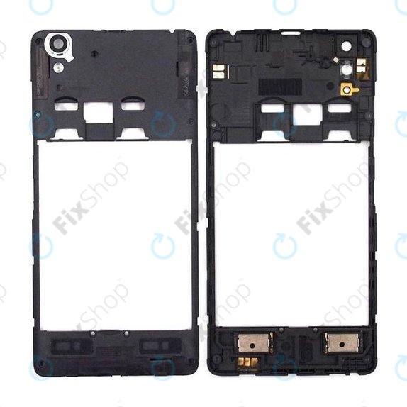 Lenovo A6000 - Srednji okvir (Black)