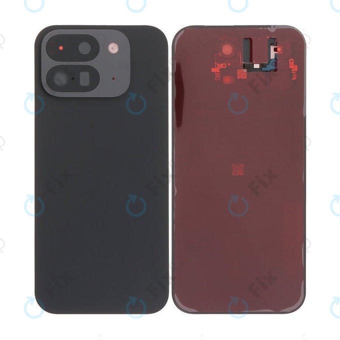 Google Pixel 9 Pro Fold - Pokrov baterije komplet (Obsidian)