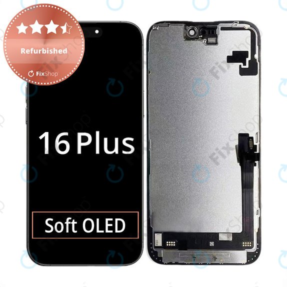 Apple iPhone 16 Plus - LCD zaslon + steklo na dotik + okvir Refurbished