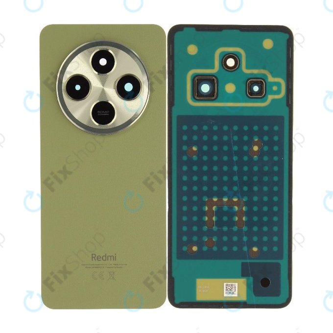 Pokrov baterije za Xiaomi Redmi 14C 4G, Sage Green, 5600030C3NA00, Genuine Service Pack