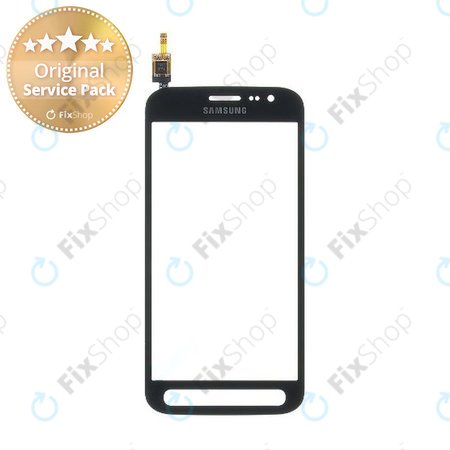 Samsung Galaxy Xcover 4 G390F - Steklo na dotik (Black) - GH96-10604A Genuine Service Pack