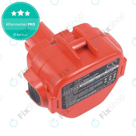 Baterija za Makita 1050, 1500mAh, Ni-MH, 12V, 192598-2, 193981-6, HQ