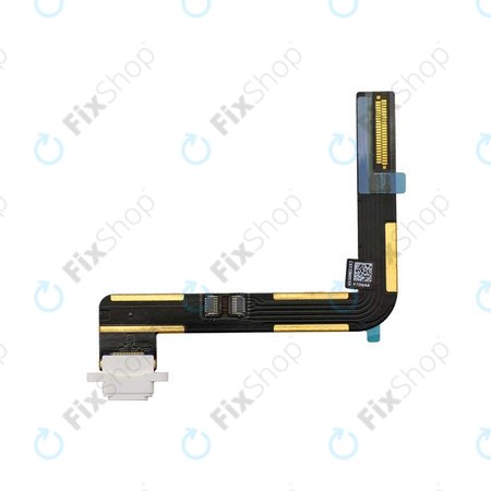 Apple iPad Air - Priključek za polnjenje + Flex kabel (White)