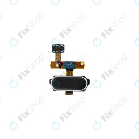 Samsung Galaxy Tab S2 8.0 LTE T710, T715 - Home Button + Flex Cable (Black) - GH96-08 Genuine Service Pack