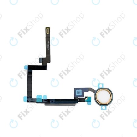 Apple iPad Mini 3 - Gumb Domov + Flex kabel (Gold)
