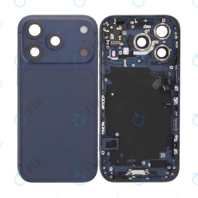 Zadnje ohišje za iPhone 17 Pro, Dark Blue