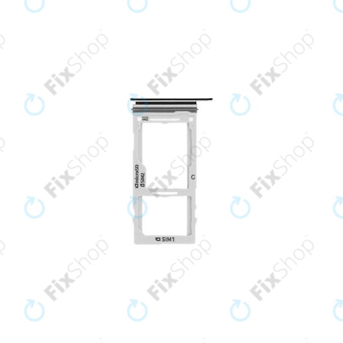 Samsung Galaxy Note 9 - Reža za kartico SIM (Midnight Black) - GH98-42940A Genuine Service Pack