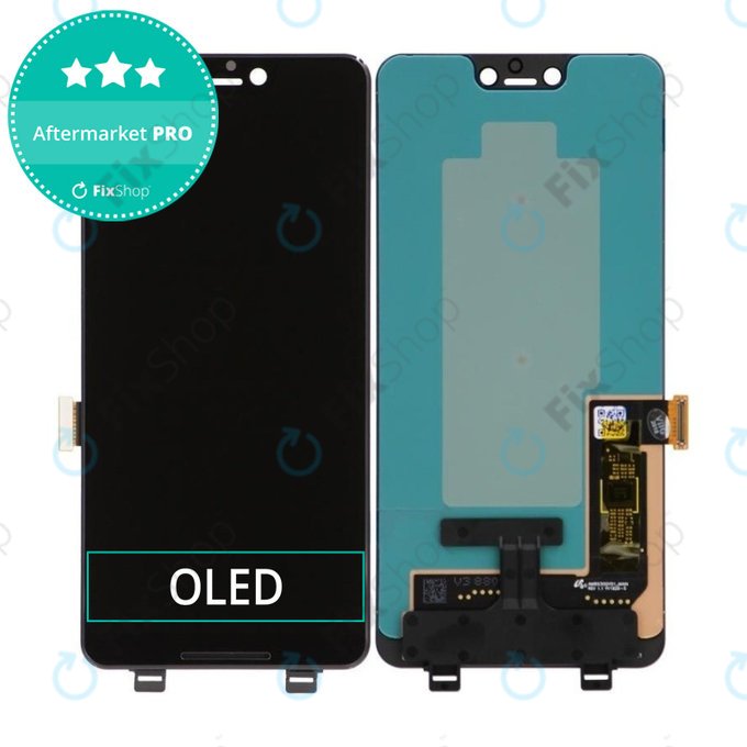 Google Pixel 3 XL - LCD zaslon + steklo na dotik OLED