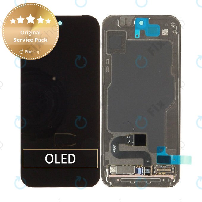 Zaslon za Google Pixel 10 Pro, Steklo na dotik brez okvirja, G949-01418-00, Genuine Service Pack