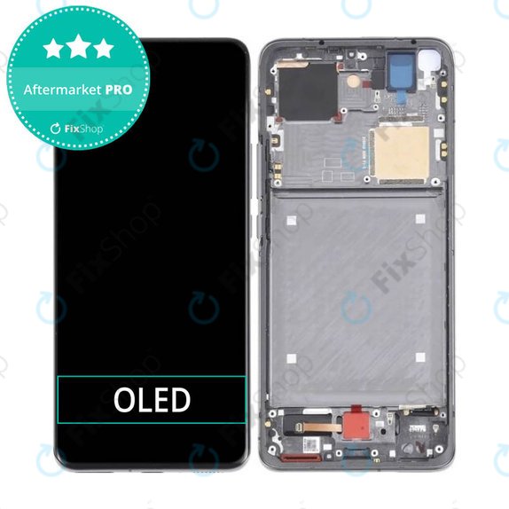 Xiaomi Mi 11 Ultra - LCD zaslon + steklo na dotik + okvir (Ceramic Black) OLED