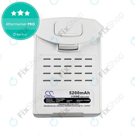 Baterija za DJI Phantom 4, 5200mAh, Li-Pol, 15.2V, HQ