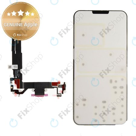 Priključek za polnjenje + Flex kabel za iPhone 16 | Pink | 923-11224 | Genuine Apple