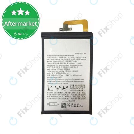 Blackberry Keyone - Baterija BAT-63108-003, 1ICP5/51/81 3505mAh