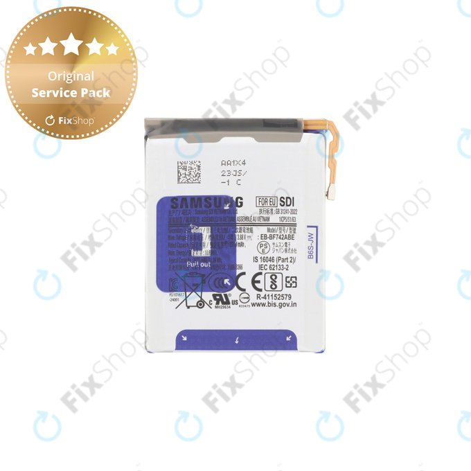 Samsung Galaxy Z Flip 6 F741B - Baterija EB-BF742ABE (Spodaj) - GH82-35024A Genuine Service Pack
