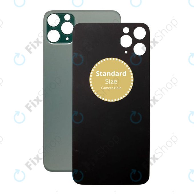 Apple iPhone 11 Pro Max - Steklo zadnjega ohišja (Green)