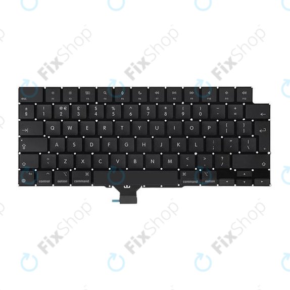 Apple MacBook Pro 14" M1 Pro A2442 (2021), 16" M1 Max A2485 (2021) - Tipkovnica UK