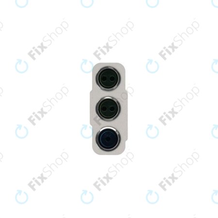 Samsung Galaxy S21 FE G990B - Stekleni okvir zadnje kamere (White) - GH98-46772B Genuine Service Pack